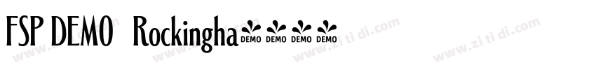 FSP DEMO   Rockingha字体转换